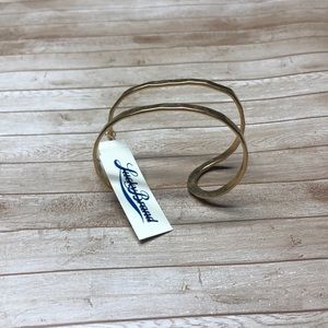 Lucky Brand gold cuff bracelet